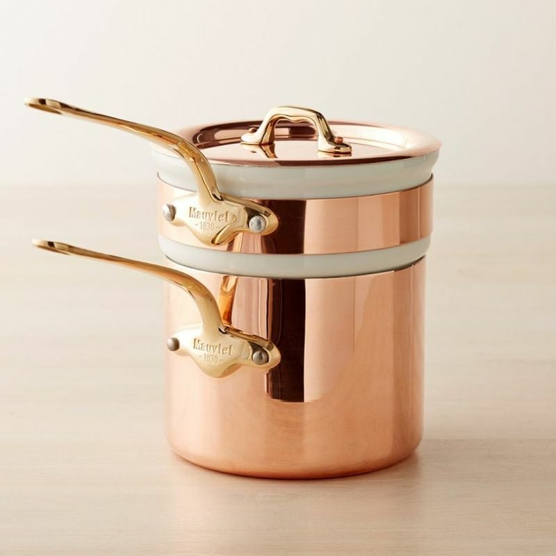 ムヴィエール モービル ココット 両手鍋 9cm 300ml 銅 1.5mm厚 2層