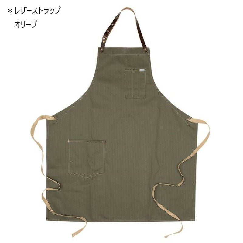シェフエプロンアメリカ製レザーストラップARTIFACTChefApronw/RemovableLeatherStrap