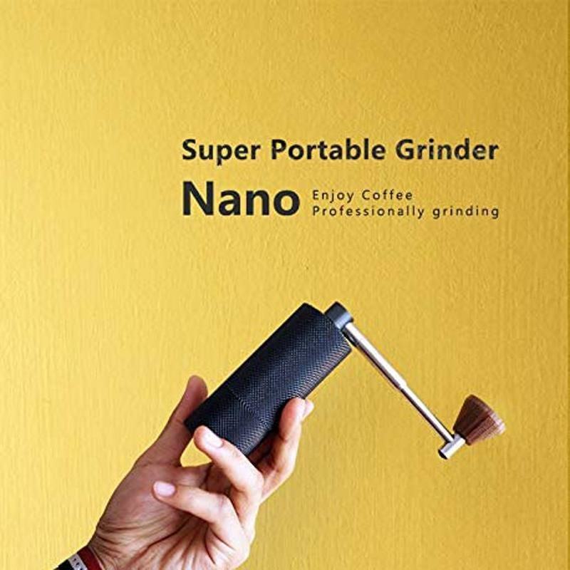手動グラインダーコーヒー小さいミニ持ち運びコニカルTIMEMOREChestnutNANOManualCoffeeGrinderConicalBurr