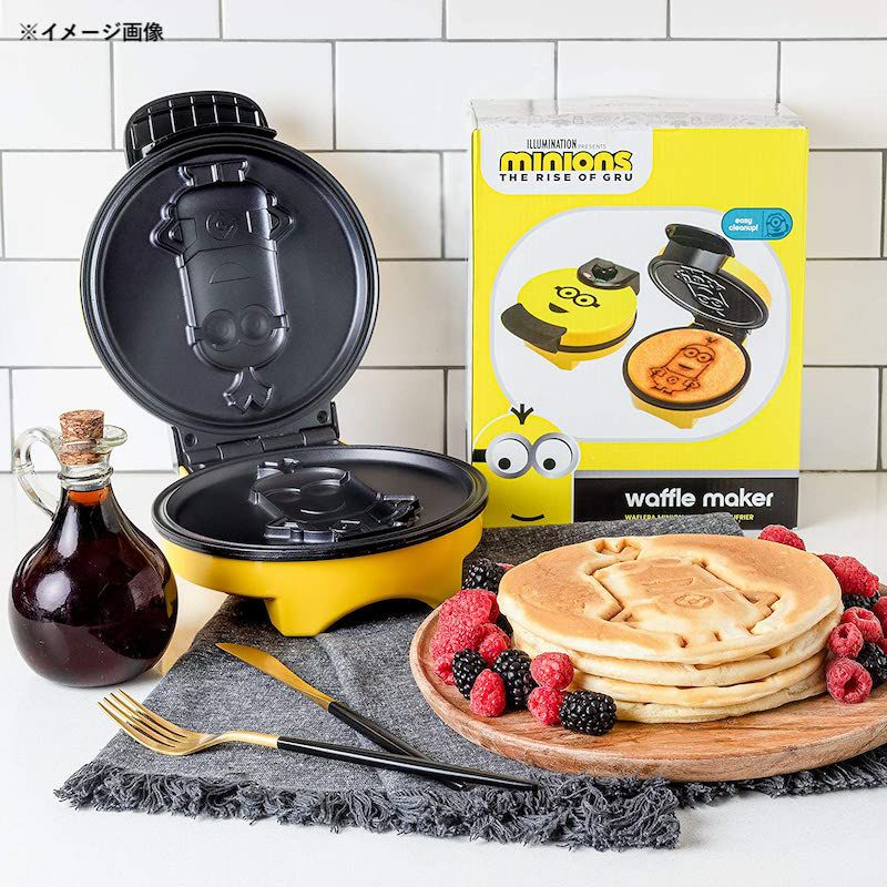 家庭用 ワッフルメーカー ミニオンズ ケビン Uncanny Brands Minions