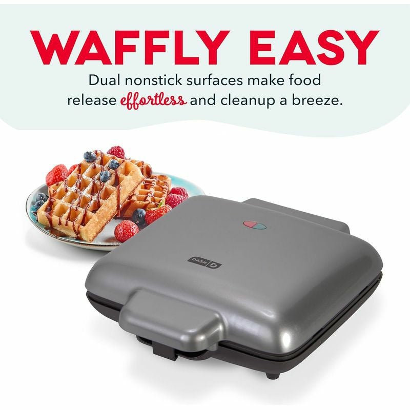 家庭用ミニワッフルメーカー直径10cm4枚ダッシュDashDMMW400GBGT04MultiMiniFourWaffleMaker4InchDualNon-stickSideswithQuickRelease&EasytoClean家電