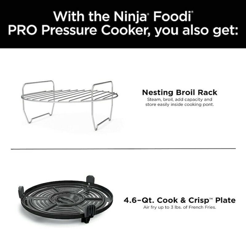 Ninja FD400エアフライヤー、圧力鍋 マルチクッカー ニンジャ フードアイ ノンフライヤー プレッシャー