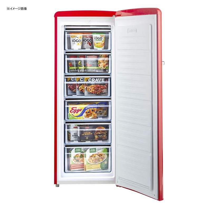 冷凍庫 156L 引き出し 6段 クラシック レトロ Unique Classic Retro 冷凍庫 156L 引き出し 6段 クラシック レトロ Unique Classic Retro