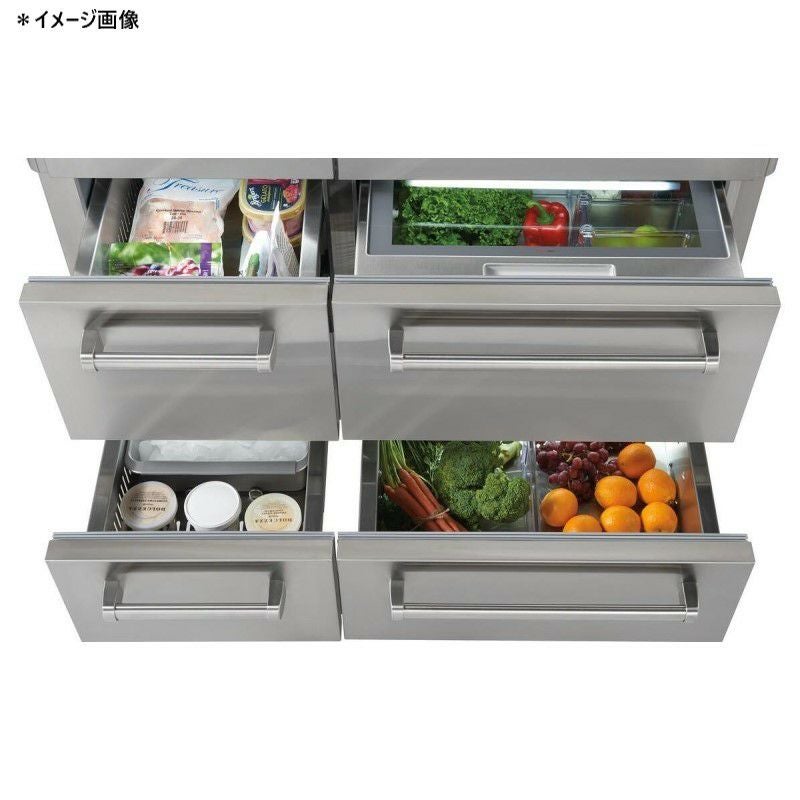 冷蔵庫 自動製氷機 ビルトイン 860L ステンレス 幅122cm Sub-Zero