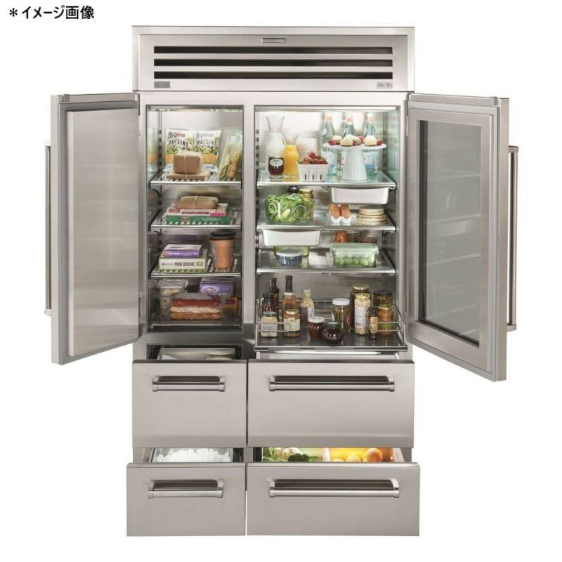 サブゼロ 冷蔵庫 自動製氷機 ビルトイン 860L 幅122cm ステンレス Sub