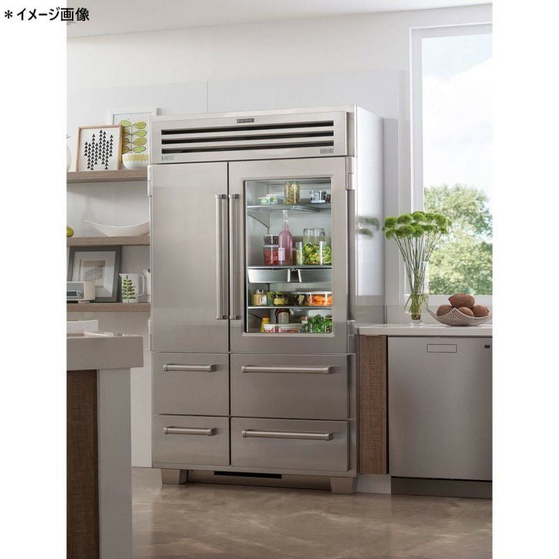 冷蔵庫 自動製氷機 ビルトイン 860L ステンレス 幅122cm Sub-Zero