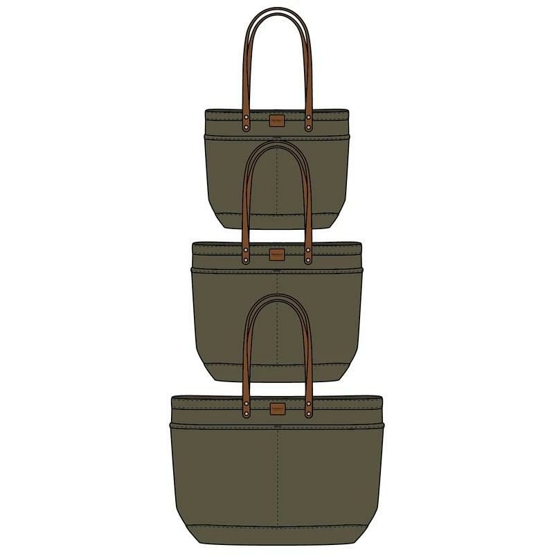 ジッパートートアメリカ製レザーストラップオリーブコットンツイルバッグARTIFACTOliveTwillZipperTotew/LeatherStraps