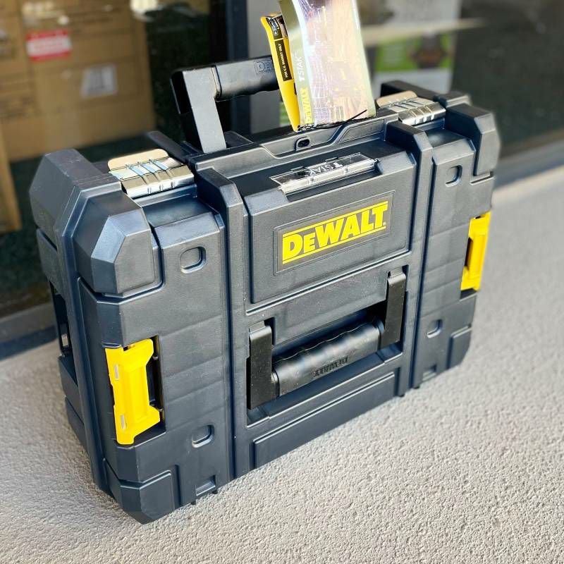 デウォルト ツールボックス 工具箱 DEWALT Tool Box, TSTAK II, Flat