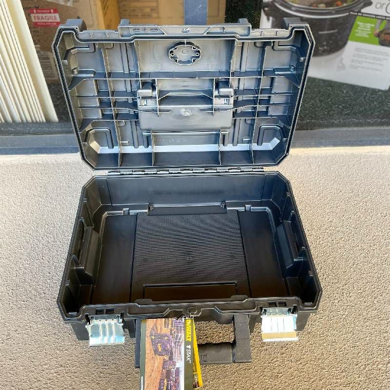 デウォルト ツールボックス 工具箱 DEWALT Tool Box, TSTAK II, Flat