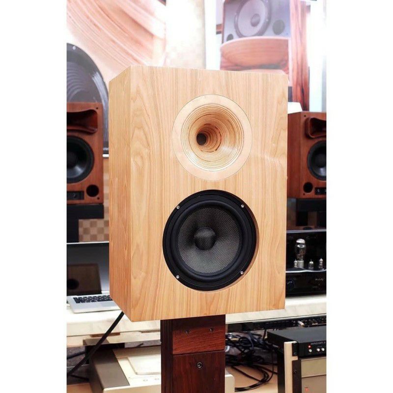 スピーカー ウッドホーン 木製 クラシカル カーボン ツイーター LALS