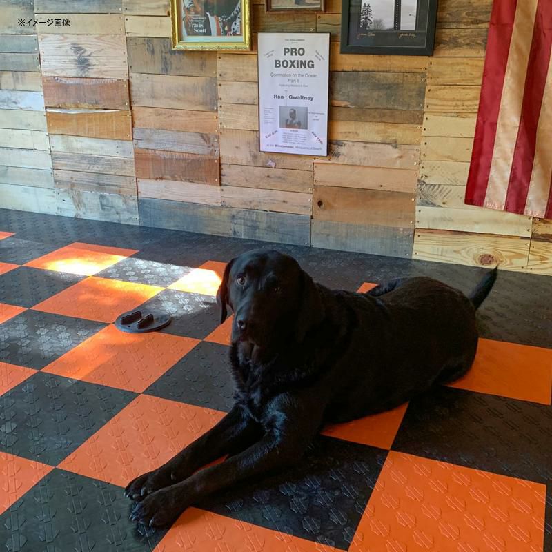 鉄板床フロアタイル30×30cmフローリングハーレーダビッドソンパターンガレージGarageFloorsHarley-Davidson