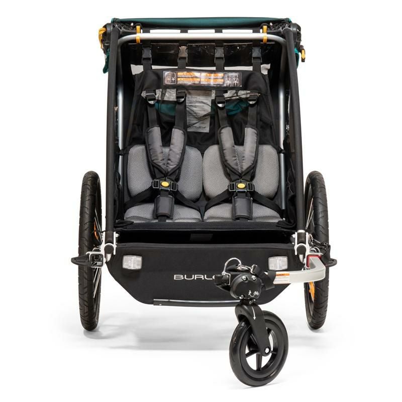 バーレー サイクルトレーラー 2人乗り 手押し可 サスペンション付