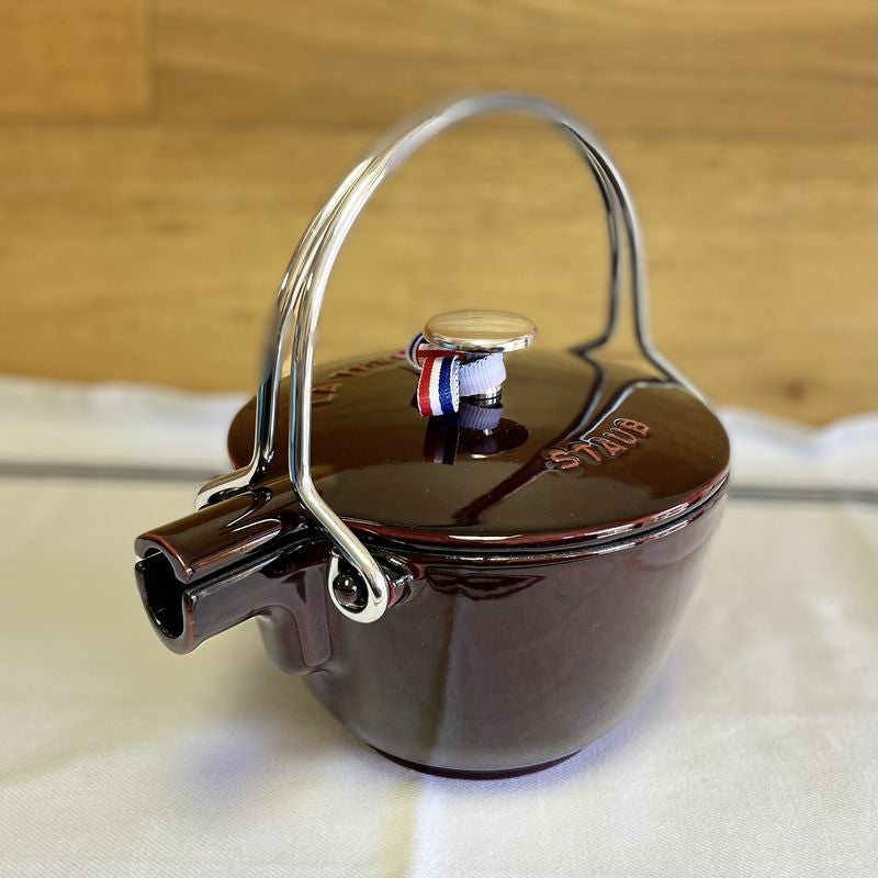 フランス ストウブ ヤカン ケトル 0.95L 黒(ブラック) Staub La