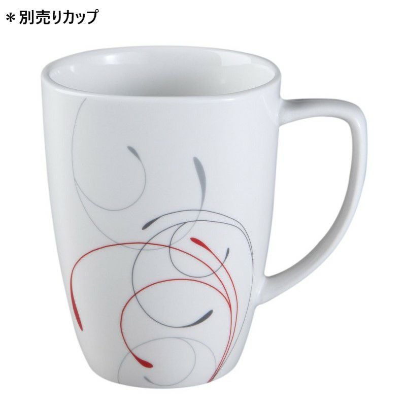 コレールラウンドリビングウェアディナーセット6人用18点セットCorelleSplendorChip&BreakResistant18pcDinnerSet,Servicefor6,Vitrelleglass