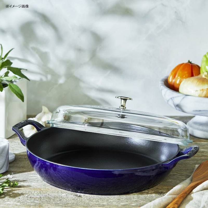 ストウブエブリシングパン直径30cmエナメルガラスフタフランス製StaubEnameledCastIronEverythingPan,31/2-Qt.