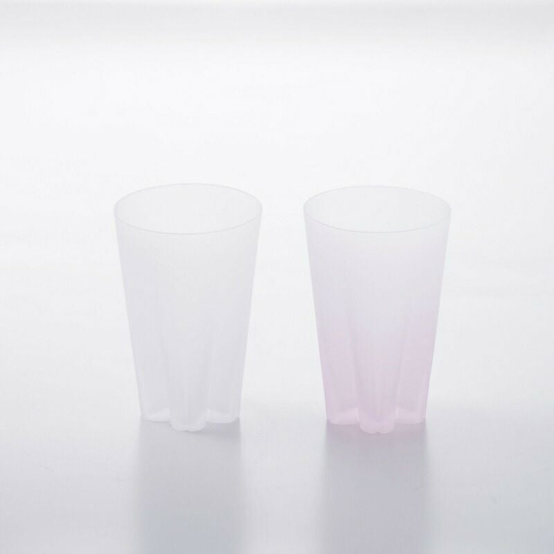 さくらさく雪桜タンブラー紅白ペア100%SAKURASAKUYUKISAKURATUMBLERKOHAKU