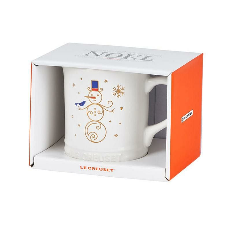 ル・クルーゼ マグカップ 414ml ノエル・コレクション スノーマン le