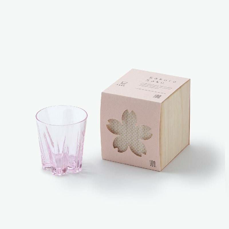 さくらさく サケグラス 桜色 100% SAKURASAKU GLASS SAKE | アルファ