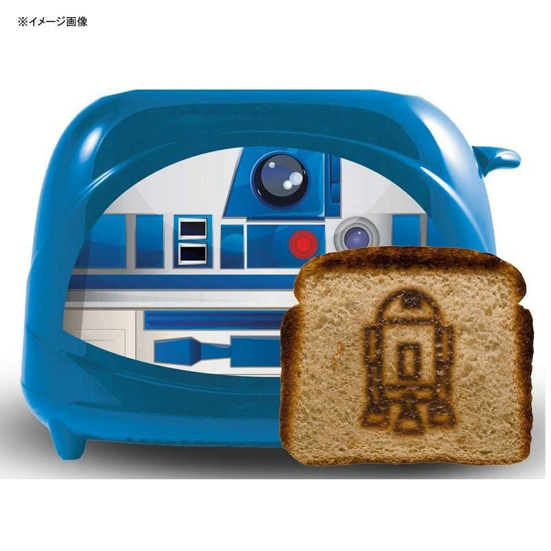 スターウォーズ R2-D2 トースター 2枚焼 ブルー 青 Uncanny Brands