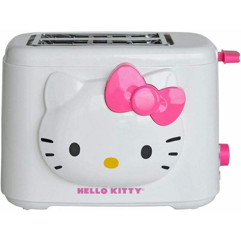 ハローキティ 2枚焼きワイドスロット トースター ポップアップ Hello