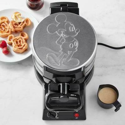ミッキーマウスワッフルメーカーフリップ式ダブルMickeyMouseDoubleFlipWaffleMaker家電