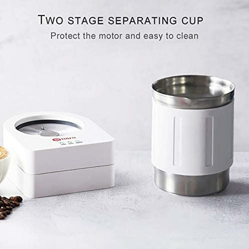 電動フローサーミルク泡立て最大400mlHEROElectricMilkFrotherforCoffeeandTea,DetachableDesign家電