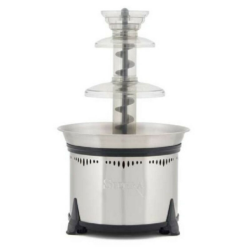 チョコレートファウンテンセフラクラシックチョコレートパッケージ3.6kgセットSephraTHECLASSIC-18"HomeFondueFountainChocolatePackage【日本語説明書付】家電