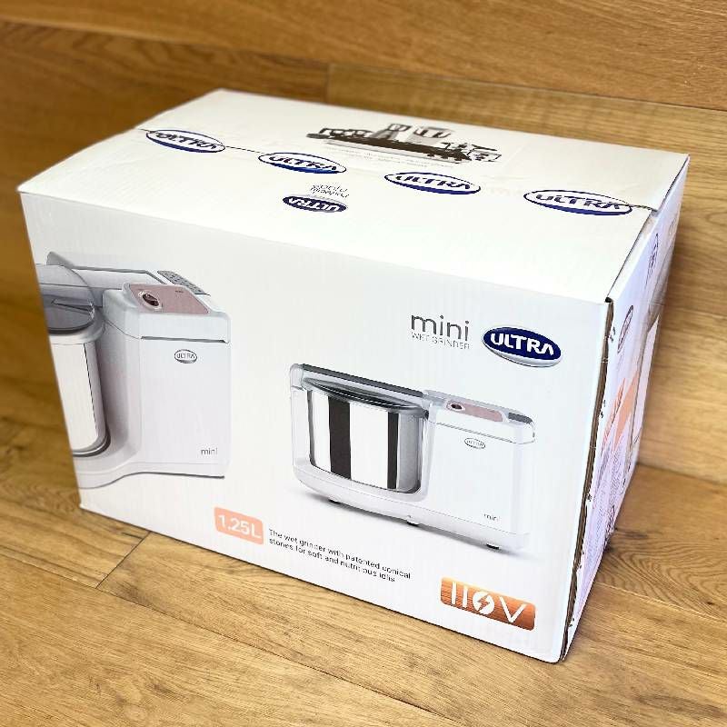 ウェットグラインダー電動製粉機グレインミル小麦粉インド料理イドゥリウラドドークラワダドーサULTRAMiniTableTop1.25LWetGrinderwithAttaKneader家電