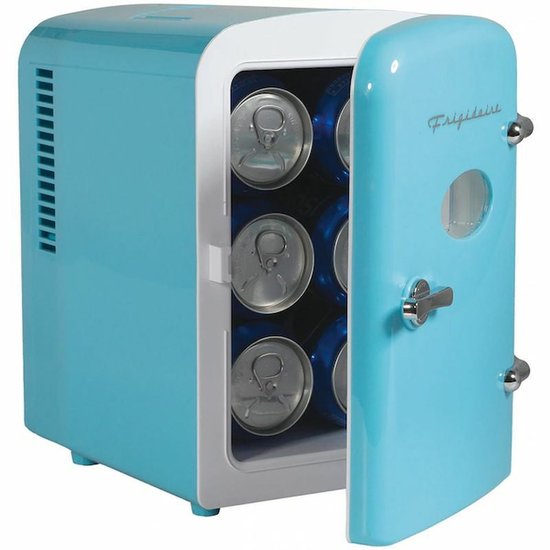 ミニ保冷庫4L6缶車載可持ち運びポータブルコンパクトレトロフリッジデールFrigidaireEFMIS1290.3cu.ft.6-CanRetroMiniFridge