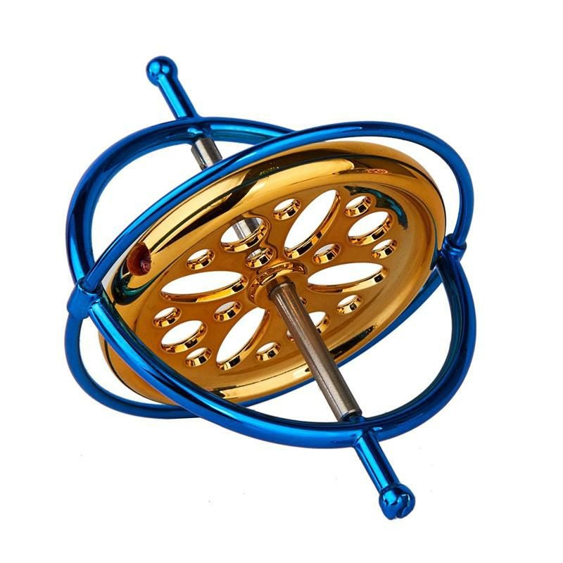 メタルジャイロコンパスバランス回転反重力学習おもちゃoytechPrecisionGyroscopeMetalAnti-GravitySpinningTopBalanceToyEducationalGiftAG002