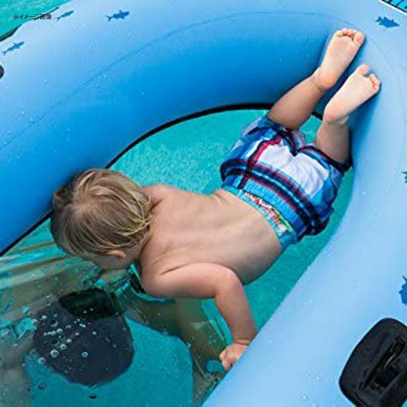 底が見える 透明 ボート プール 水遊び Sieco Design AQUAVUE Voyager