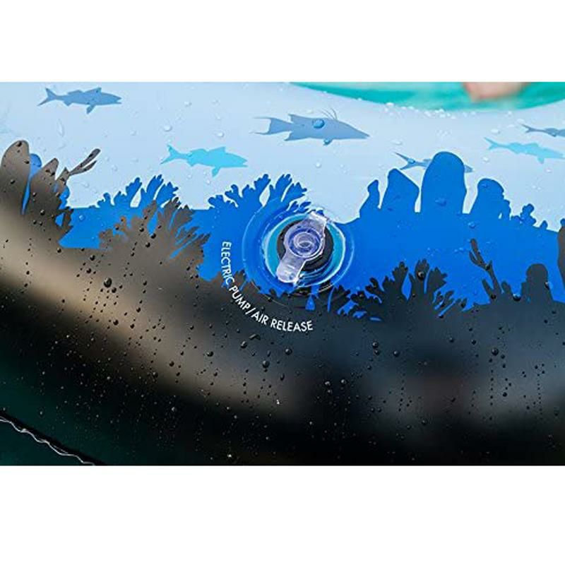 底が見える 透明 ボート プール 水遊び Sieco Design AQUAVUE Voyager