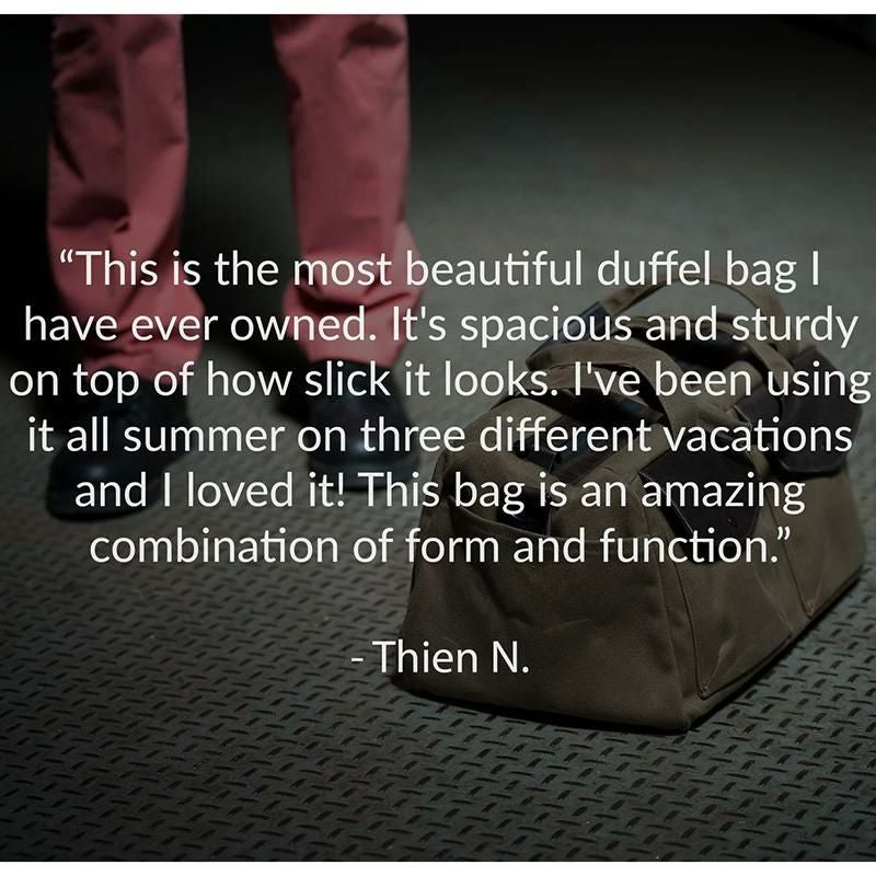 ダッフルバッグかばん仕切り付アメリカサンフランシスコWaterFieldBOLTDUFFELBAG