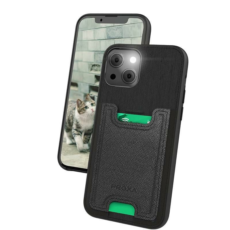 iPhone 12 / 12 Pro 6.1用 ケース カードホルダ付 スマホ カバー PROXA