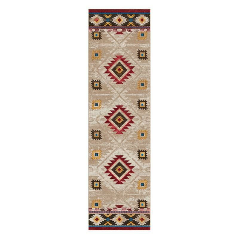 ラグアメリカ製EnduraStranナイロンウイスキーリバーナチュラルCobaltCreekRugsWhiskeyRiver-Natural