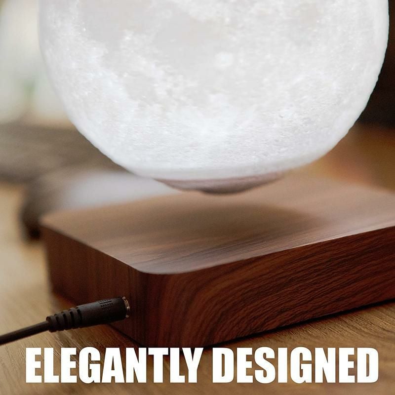 ムーン ランプ 月 ライト 浮く 回転 インテリア Levitating Moon Lamp