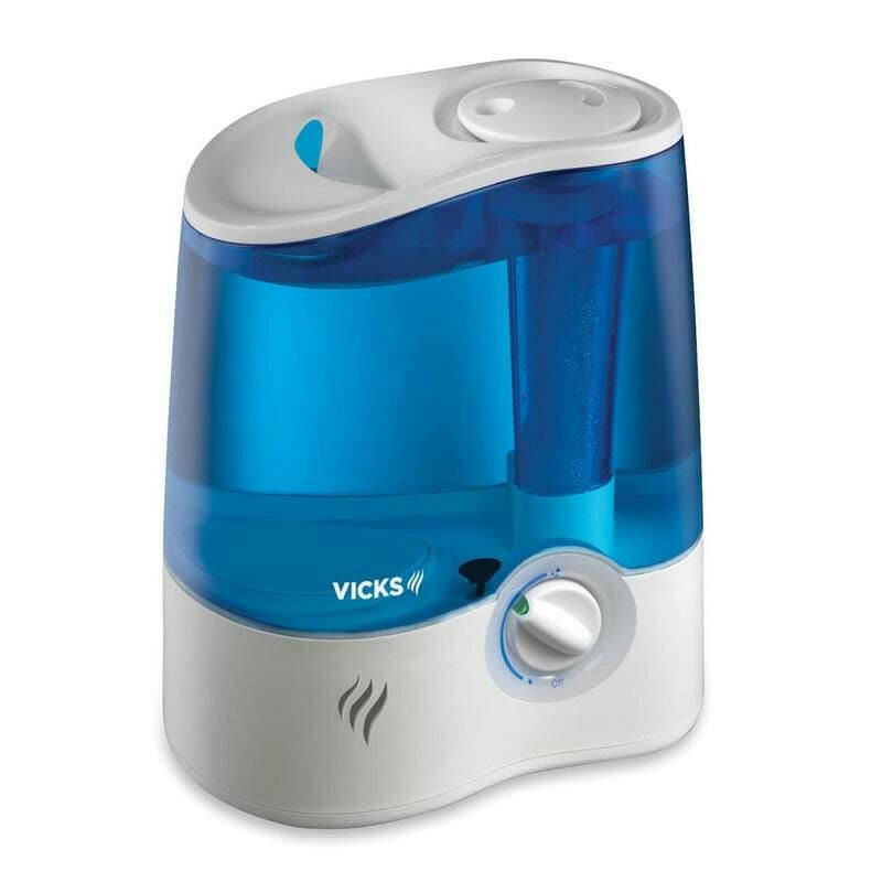 ヴイックス超音波加湿器蒸気ミスト静音VicksUltrasonicHumidifierCoolMistHumidifiertoHelpRelieveColdandFluSymptoms家電