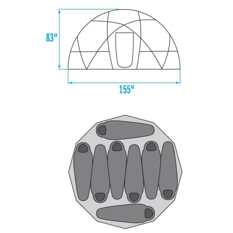 ザ・ノース・フェイス ドームテント The North Face 2-meter Dome