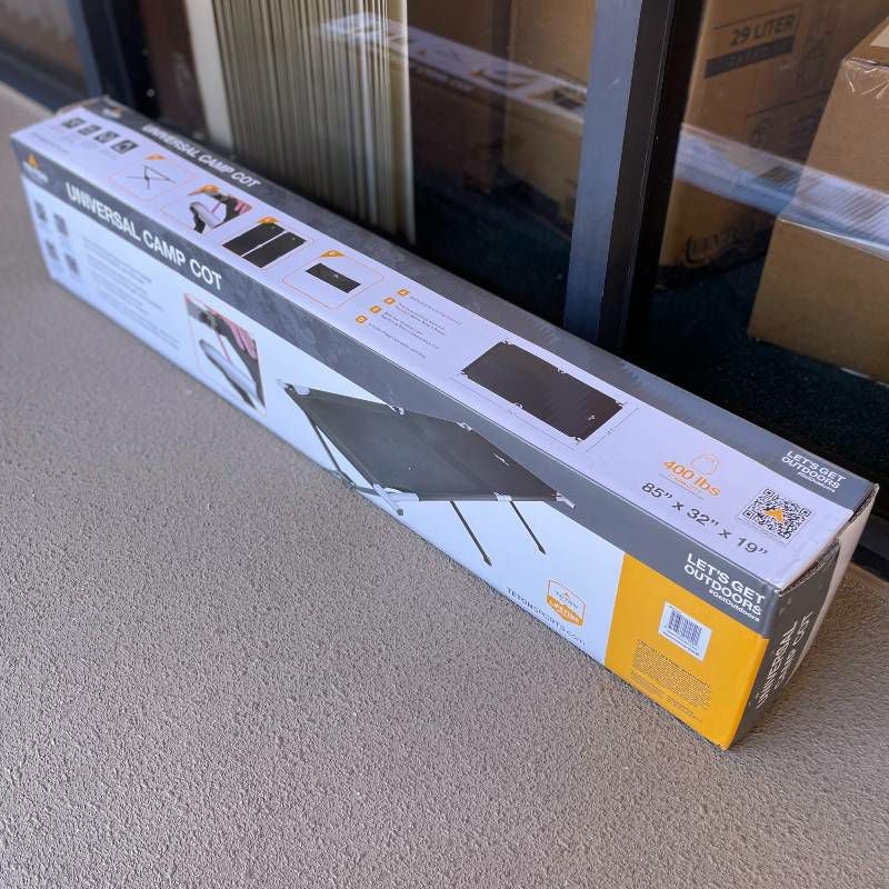 コットラージ大きい折りたたみベッドベンチキャンプ3サイズ展開TETONSportsCampingCotswithPatentedPivotArm;FoldingCotBed;EasySetUp