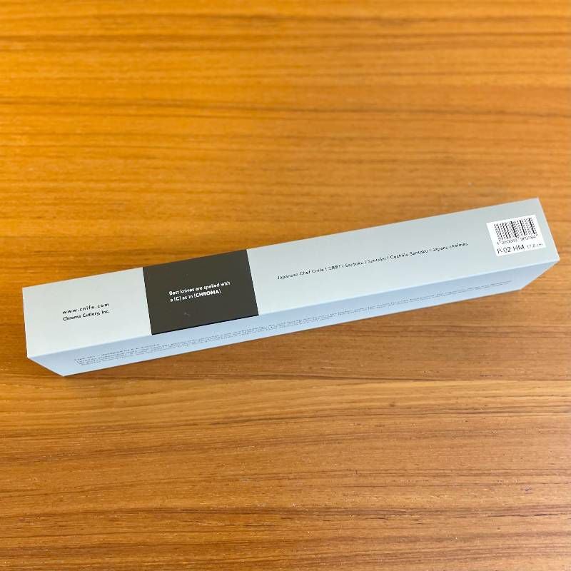 ポルシェデザインハンマー三徳包丁Type301槌目模様刃渡り178mmナイフおしゃれクロマギフトプレゼントP-02HM【日本正規代理店】ChromaSantoku178mmhammeredDesignedByF.A.Porsche