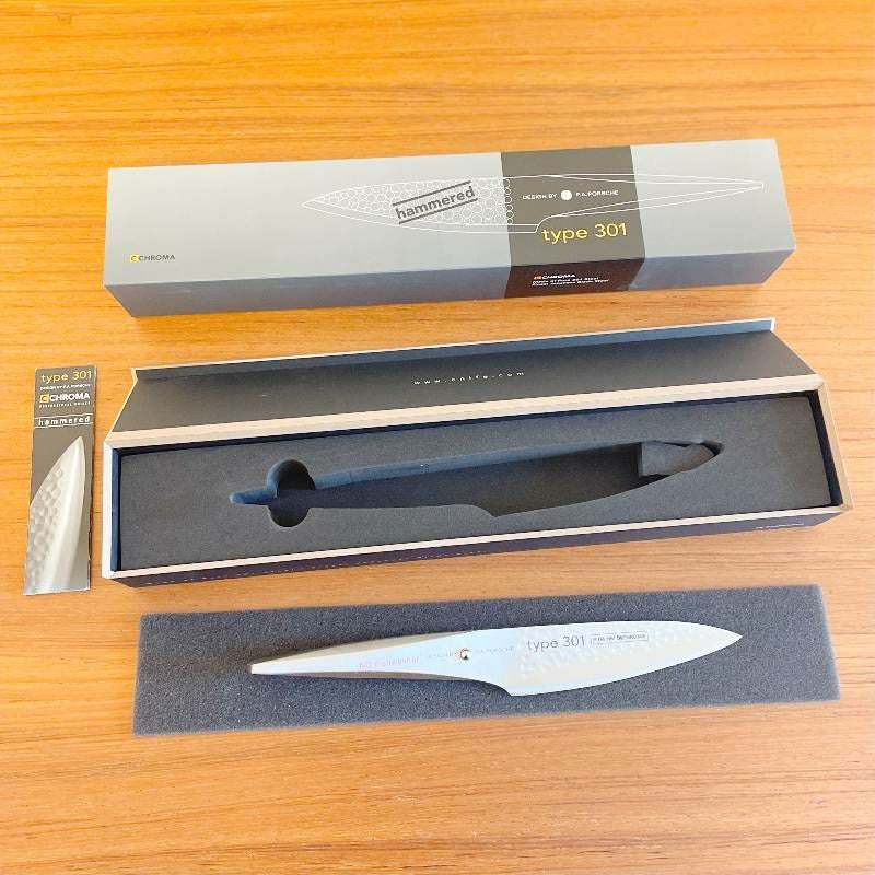 Chroma クロマ TYPE301 P-04 HM 牛刀包丁 小 130mm ポルシェデザイン