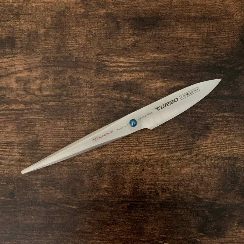 【料理が好きな男性にプレゼント】ポルシェデザインの包丁クロマターボ刃渡り73mmペティナイフChromaTurboS-09Peeling73mm【日本正規代理店】(クリスマスプレゼント・誕生日・記念日・父の日・敬老の日)