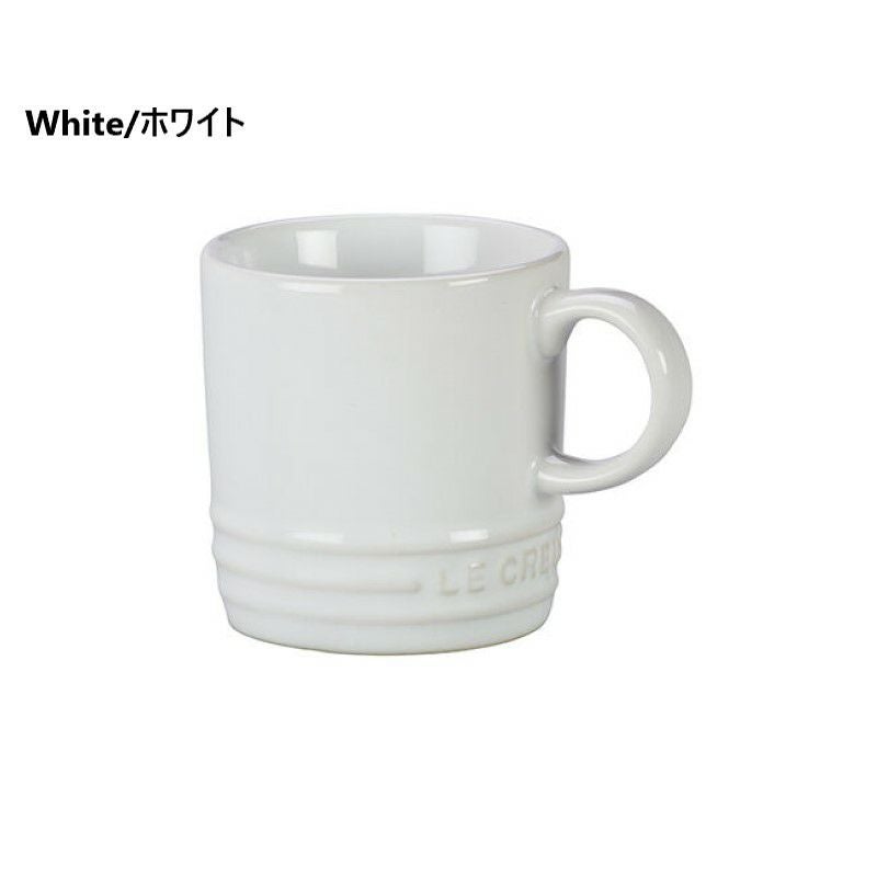 ル・クルーゼ　 笛吹デミケトル＆マグカップ2個セット　(シーソルト) USモデル ケトル・デミ & マグ (2個入り) ホワイト | コーヒー・ティー ｜ル