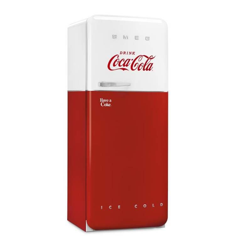 冷蔵庫 150W コカコーラ　激レア レトロ　ブラック　ビンテージ SMEG FAB28 コカコーラ 冷蔵庫 レトロ ビンテージ 限定モデル スメッグ
