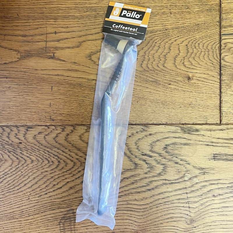 エスプレッソマシンクリーニング用ブラシスクープ付PalloCoffeeToolBrush-BlackCTK1BK