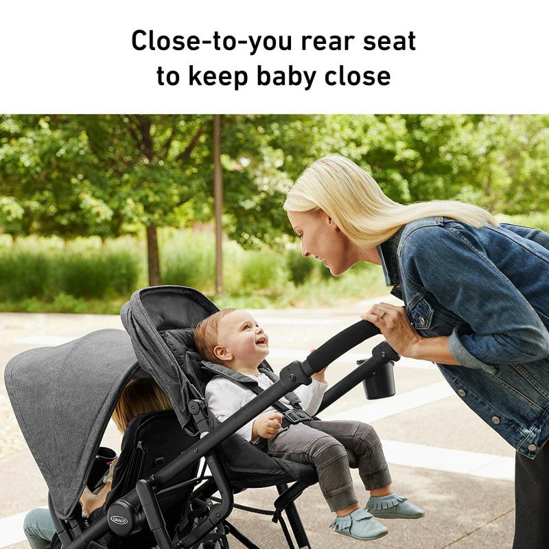 ベビーカー タンデム 双子用 前後 二人乗り ニューモデル Graco