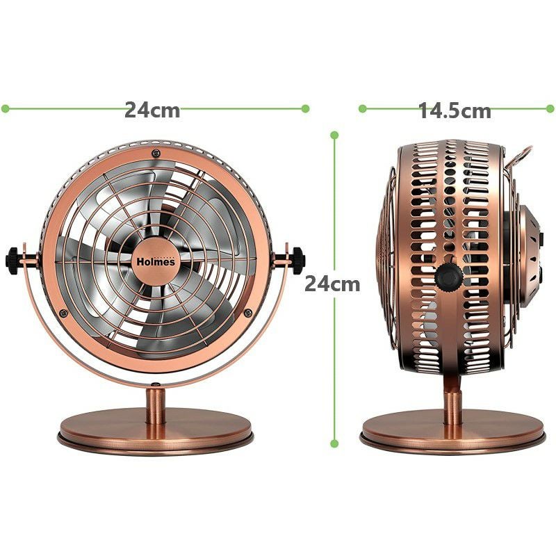インテリアファン卓上扇風機HOLMESHeritageDeskFan