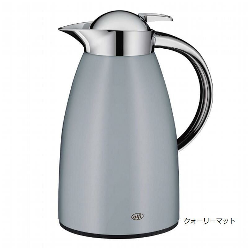 アルフィ1L魔法瓶ポットジャグシグノコーヒーティーポット保温alfiSignoCoffeeJug1LitrewithAlfiDurGlassInsert,InsulatedJugKeepsHotfor12Hours,IdealforCoffeeorTeapot,Potfor8Cups