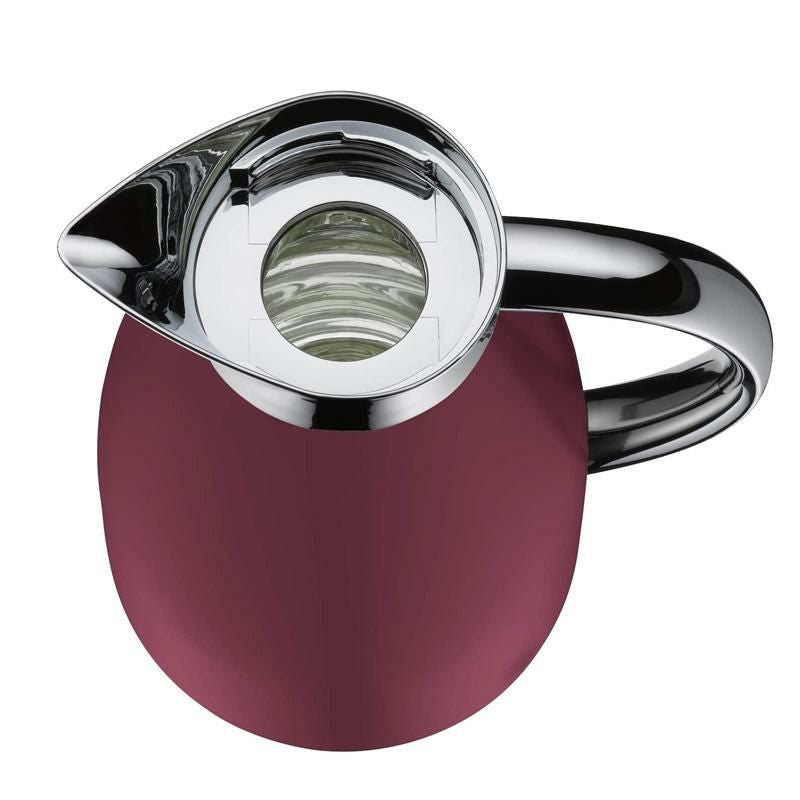 アルフィ1L魔法瓶ポットジャグシグノalfiSigno1421.240.100CoffeeJugMetalRed1LitrewithAlfiDurGlassInsert,InsulatedJugKeepsHotfor12Hours,IdealforCoffeeorTeapot,Potfor8Cups