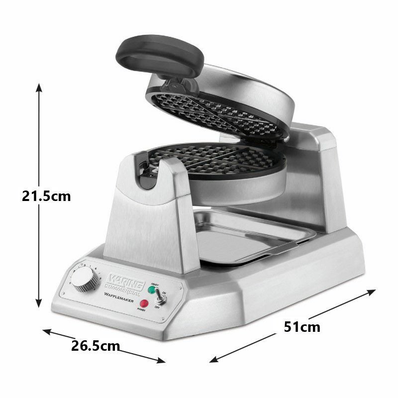 業務品質ワッフルメーカーフッ素樹脂ワーリングシングルWaringWWD180XSingleClassicWaffleMaker家電